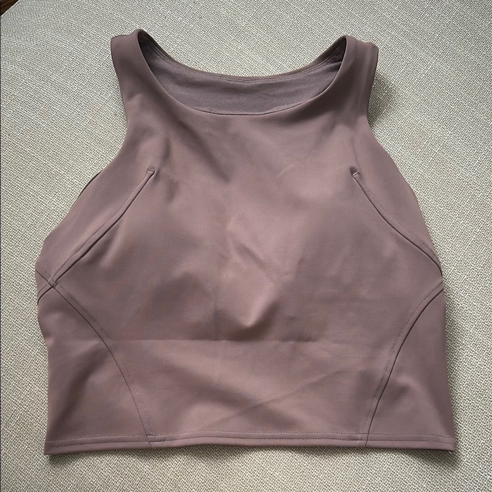 Lululemon wunder train racerback tank top Twilight rose
